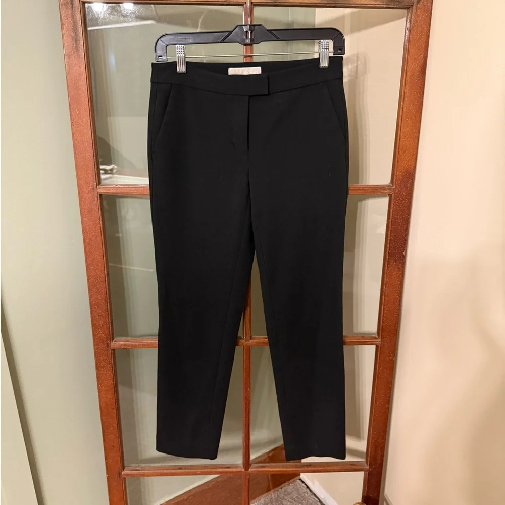 MICHAEL Michael Kors Black Straight Leg Trousers | Size 2 | NWOT - Picture 2 of 4